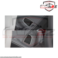 Front Ac Vent Dashboard Left & Right (Set) 25368038029 Compatible With BENZ 253 Black