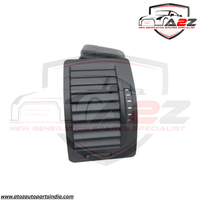 Black Ac Vent Grille Assembly Center 1ZD820951 & Right 1ZD819702 & Left 1ZD819701 Compatible With Skoda Octavia (Old Model)