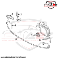 Headlight Washer Nozzle Left 61677038415 7038415 & Right 61677038416 7038416 Compatible With BMW 5 Series E60