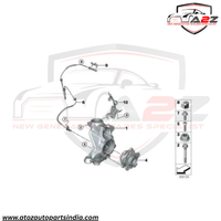 Front Left/Right ABS Wheel Speed Sensor 34521544002 & 34526862802 & 34526895660 Compatible With BMW & 3 (G20, G80, G28)