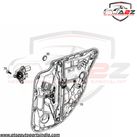 Rear Right Power Window Regulator With Plate 2057308001 2137306805 Compatible with MERCEDES-BENZ C-CLASS (W205) & E-CLASS W213