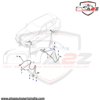 Front ABS Wheel Speed Sensor T4A4018 Compatible With JAGUAR F-PACE X761