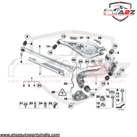 Rear Wheel Speed Sensor 34356784619 Compatible With BMW Z4 Roadster (E89)