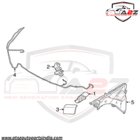 Headlight Washer Nozzle Compatible With BMW X5 F15 Headlight Washer Nozzle Left 61677292657 & Right 61677292658