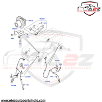 Front Left/Right ABS Wheel Speed Sensor LR024202 LR071974 Compatible With LAND ROVER DISCOVERY SPORT L550 & RANGE ROVER EVOQUE L538