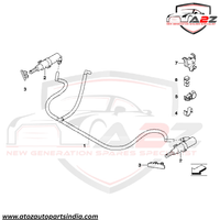 Headlight Washer Nozzle 61677179311 4449335 61674449335 61674872039 61674872040 61677117845 61677283213 7117845 7179311 Compatible With BMW 3 Series E90