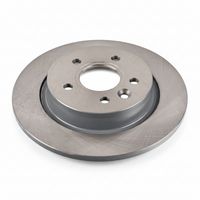 Rear Brake Disc Set 31341645 31341646 Compatible With VOLVO V40 Cross Country (526) & V40 Hatchback (525)