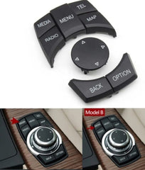 CIC Multi Media Button Set 65829334611 Compatible With BMW E90 E84 E70 E60
