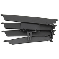 Center AC Conditioner Air Vent Grill Outlet Tab Clip Repair Kit Black 2048306154 2048306054 Compatible With MERCEDES BENZ C-CLASS W204 LCI Tag-ACR-13