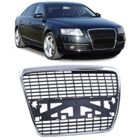 Front Show Grill Compatible With 4F0853651 AUDI A6 4F (2004-2011) Tag No.41