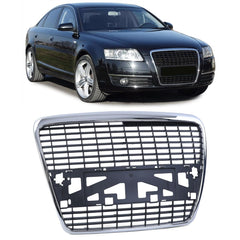Front Show Grill Compatible With  4F0853651 AUDI A6 4F (2004-2011)