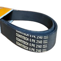 Multi Rib Belt 6PK2140 0109977992 Compatible With MERCEDES-BENZ C-CLASS (W202) (CONTINENTAL)