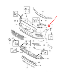 Front Bumper Bracket Left 31455652 Right 31455653Compatible With Volvo S60 Tag No.2704