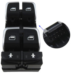 Audi A6 (4G) – 10 Pin Window Switch - Compatible with A6 C7/Q3/A7 Tag 10