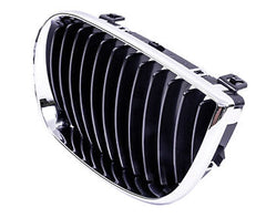 Front Bumper Grille (Half Chrome) Left 51137239021 Right 51137239022 Compatible With BMW 1 Series F20