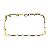 Engine Oil Sump Gasket Oil Pan Chamber Packing Seal 492.050 11137807302 Compatible With BMW 3-SERIES (E90) 5-SERIES (E60) X1 (E84) X3 (E83) Tag No.40