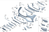 Front Bumper Bracket Left 1678853310 & Right 1678853410 Compatible With Mercedes-Benz GLE Class W167 (2020-2025) Tag No.706