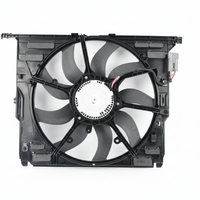 Engine Radiator Cooling Fan Assembly 17427599494 17427647652 17428509742 Compatible With BMW 5 Series (F10) & 5 Gran Turismo (F07) & 7 Series (F01, F02, F03, F04)