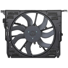 Engine Radiator Cooling Fan Assembly 17428509741 Compatible With BMW 5 Series (F10) & 5 Gran Turismo (F07) & 7 Series (F01, F02, F03, F04)