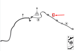 Windshield Washer Nozzle 61667289921 Compatible With BMW X3 (F25)