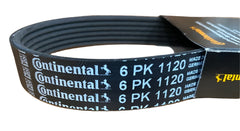 Multi RIB Belt Kit 6PK1120K2 Compatible With AUDI TT (8J3) (CONTINENTAL)