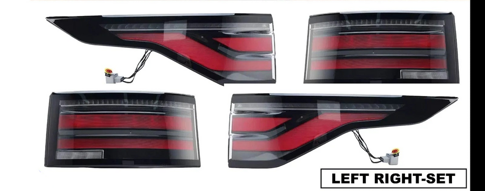 Rear Tail Light Assembly Set Compatible With Land Rover Discovery 5 L462 2017-20 Upgrade To 2021-26