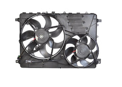 Radiator Fan Assembly LR044833 LR100366 Compatible With Land Rover Discovery Sport (L550) & Land Rover Range Rover Evoque (L538)
