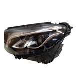 Headlight Headlamp Left A2539060901 & Right A2539061001 (Single Lens) (Without Blaster) Compatible With MERCEDES-BENZ GLC (X253) 2016-2019 Tag No.115