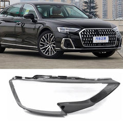 Headlight Glass Set Compatible With AUDI A8 (2022-2024)