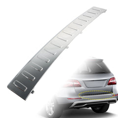 Rear Trunk Chrome 1668852174 Compatible With Mercedes Benz ML-Class (W166), GLE-Class (W166) (2015-2019) Tag No.280