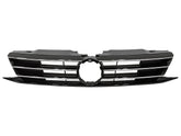 Front Bumper Show Grill 16D853653 Compatible With Volkswagen For JETTA (2015-2019) Tag No.1