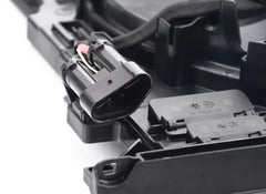 Engine Radiator Cooling Fan Assembly 17427599494 17427647652 17428509742 Compatible With BMW 5 Series (F10) & 5 Gran Turismo (F07) & 7 Series (F01, F02, F03, F04)