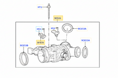 Throttle Valve Air JDE41568 Compatible With JAGUAR XF & XJL Tag No,137