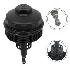 Oil Filter Cap Cover 11421744000 Compatible With BMW E39 E46 E83