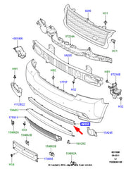 Front Bumper Chrome LR024324 Compatible With Land Rover Range Rover Vogue - L322 (2009-2012) Tag No.14