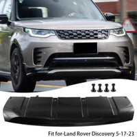Front Bumper Skid Plate (Glossy Black) LR083106 Compatible With Land Rover Discovery 5 L462 (2017-20)