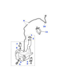Washer Pump Headlamp C2S4086 Compatible With Jaguar & XF II (X260) & XF I (X250
