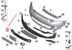 Front Bumper Grille 51119802061 Compatible With Mini Cooper (R60) (2011-2016) Tag No.79