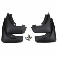 Front & Rear Wheel Mud Guard Flap (Set of 4) 30664836 30796914 Compatible With Volvo S80 (2007-16)