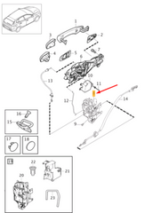 Front Door Latch Left 31440389 Right 31440390 Compatible With VOLVO V40 Cross Country (526) & V40 Hatchback (525)