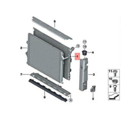 Radiator 17118652495 17118652499 Compatible with BMW 3 Series F30 & 3 Gran Turismo F34