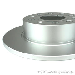 Rear Brake Disc 1694230312 Compatible With Mercedes Benz W169 W245