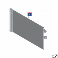 AC Condenser 64539389411 64539473848 Compatible with BMW X3 (G01, F97, G08) & X4 (G02, F98) & X5 (G05, F95)