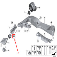 Engine Suspension Rubber Mounting 22326880658 Compatible With BMW G01 G05 G20 G30
