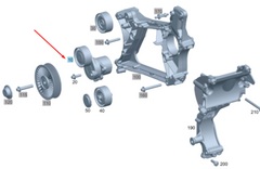 Fan Belt Tensioner APV4124 6512002270 6512002470 6512002570 Compatible With MERCEDES-BENZ C-CLASS (W205) GLC (X253) (DAYCO)