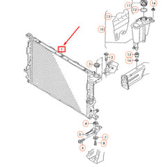 Radiator 8K121251L Compatible With AUDI A3 Convertible (8V7, 8VE) | A3 / S3 A3 Lim1ousine (8VS, 8VM) | A3 / S3 & SKODA KODIAQ I (NS6, NS7, NV7) OCTAVIA III (5E3, NL3, NR3) & VW GOLF VII Van (5G1)
