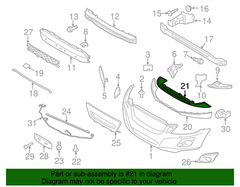 Front Bumper Sheild 31290863 Compatible With VOLVO XC60 (2010-2013) Tag No.6