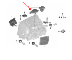 LED Left Turn Light Signal Module 63119477821 For BMW X1 F48 Tag-BL-201