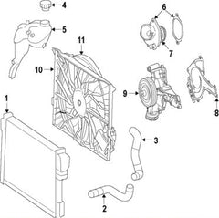 Intercooler Assy Radiator 2215003203 Compatible With MERCEDES-BENZ S-CLASS (W221, V221) & S-CLASS Coupe (C216) | CL-CLASS