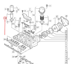 Oil Filter 0CK325121D & EG1172HD733 & B12288  Compatible With AUDI A4 B9 (8W2, 8WC) | A4 / S4, A5 (F53, F5P) | A5 / S5 Tag.329
